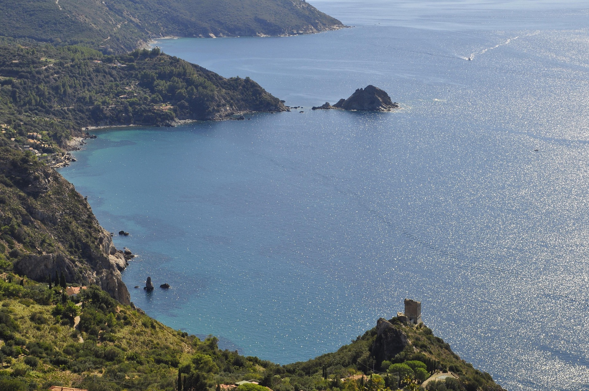 Immagine che rappresenta il mare toscano